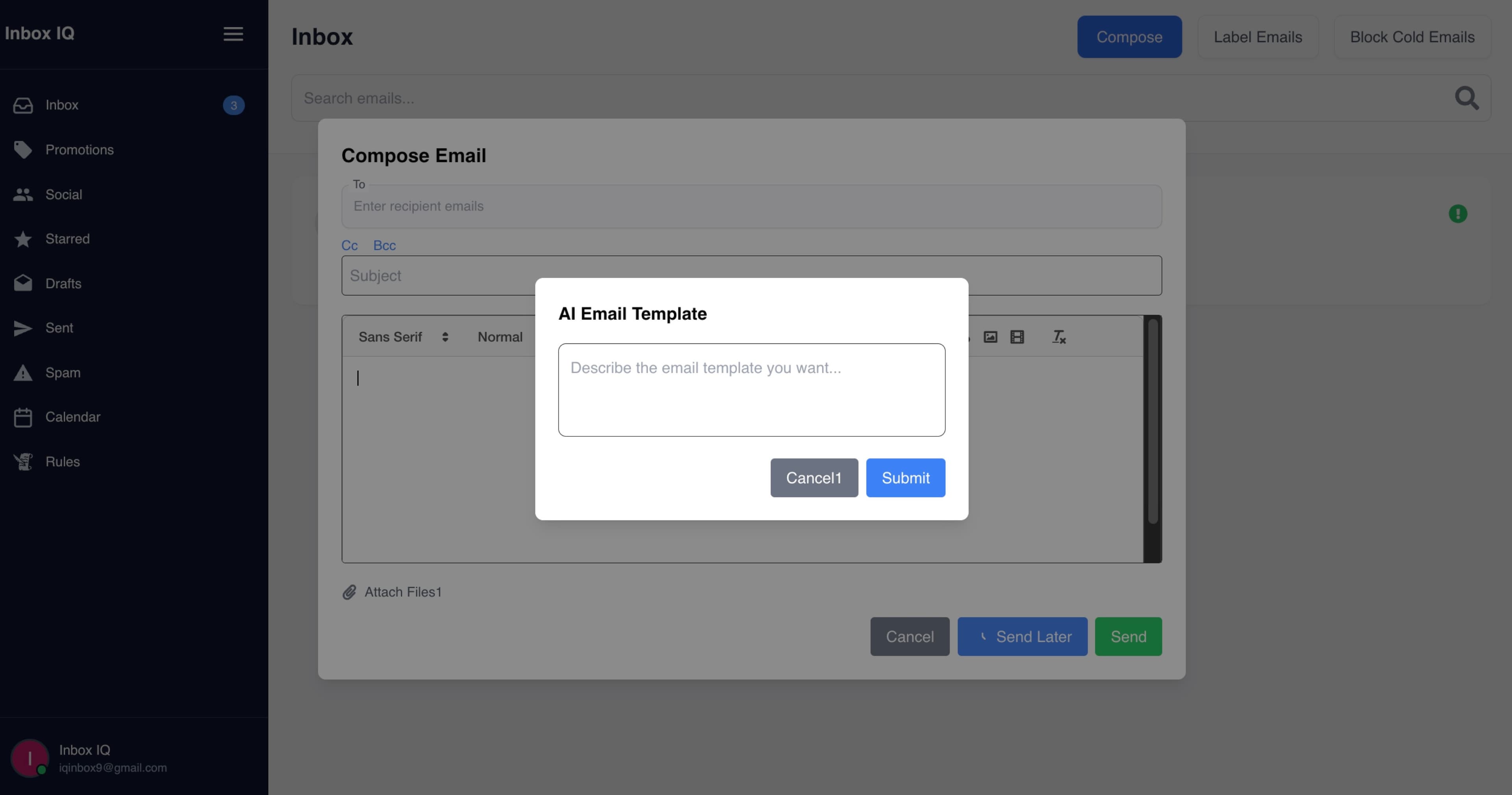 AI Email Composition